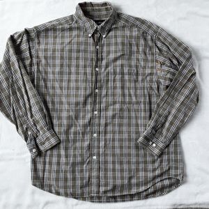 EDDIE BAUER MEN SHIRT LONG SLEEVES SZ L